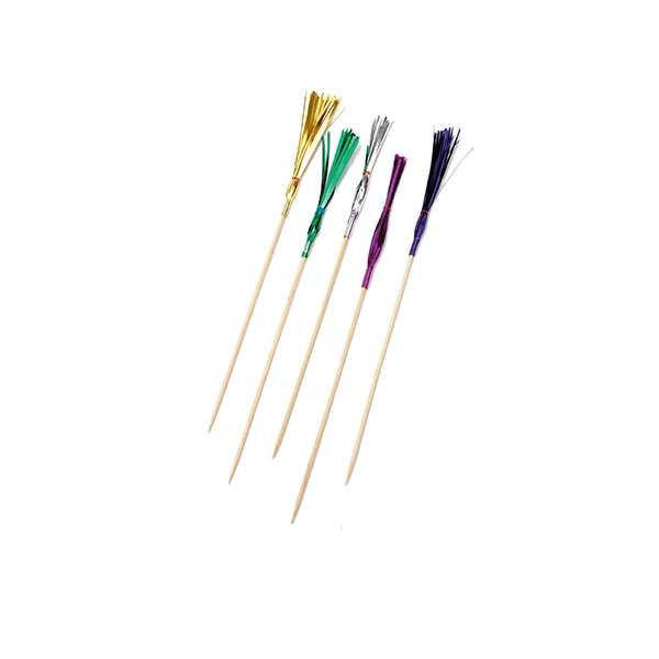 Palmestick flower Violet - 100 stk. 96-0138 by Inn Sale color Svart