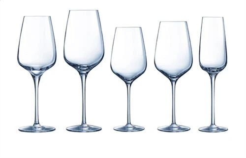 Rødvinsglass Sublym 55 cl - Chef & Sommelier 6 stk. 5002564 by Chef & Som color Svart