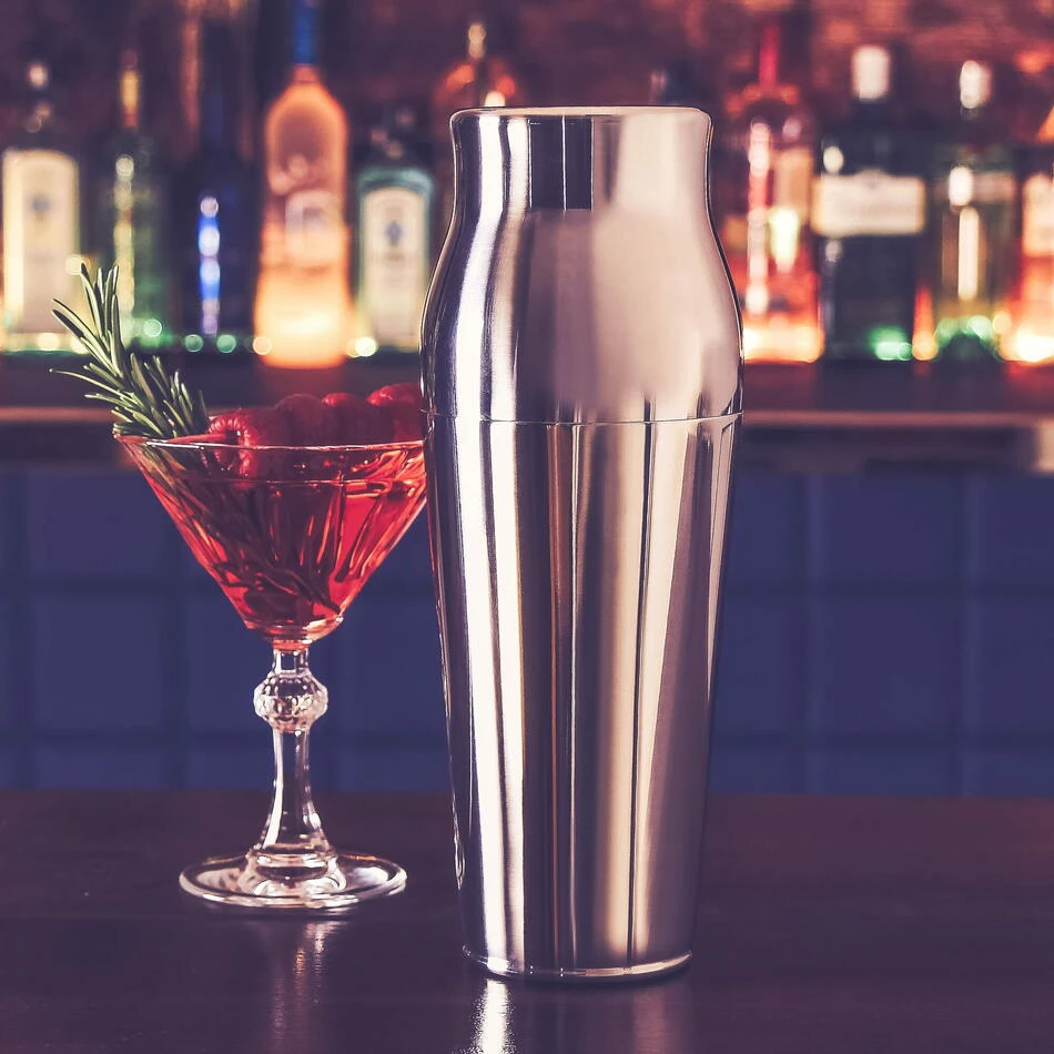 Calabrese 2pc Cocktail Shaker - Urbanbar UB123 by Urban Bar color Silver