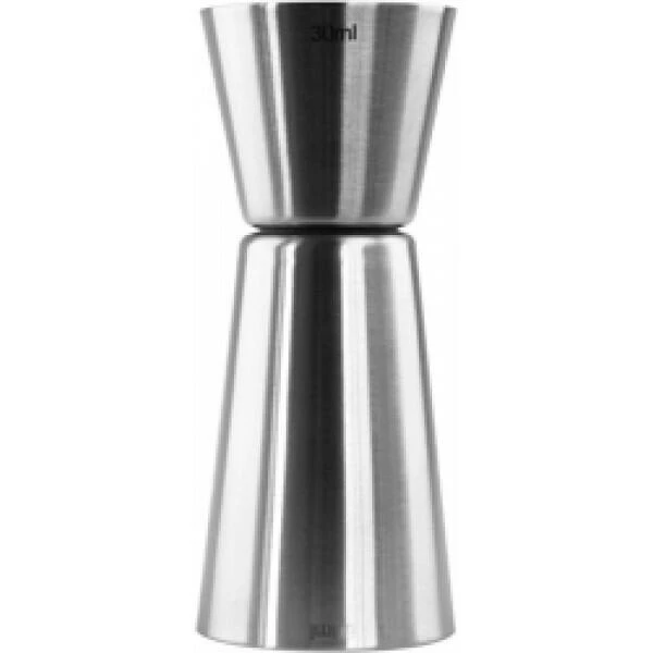 Dobbel jigger børstet - rustfritt stål (3 / 6cl) 019-3 by PRIME BAR color Silver