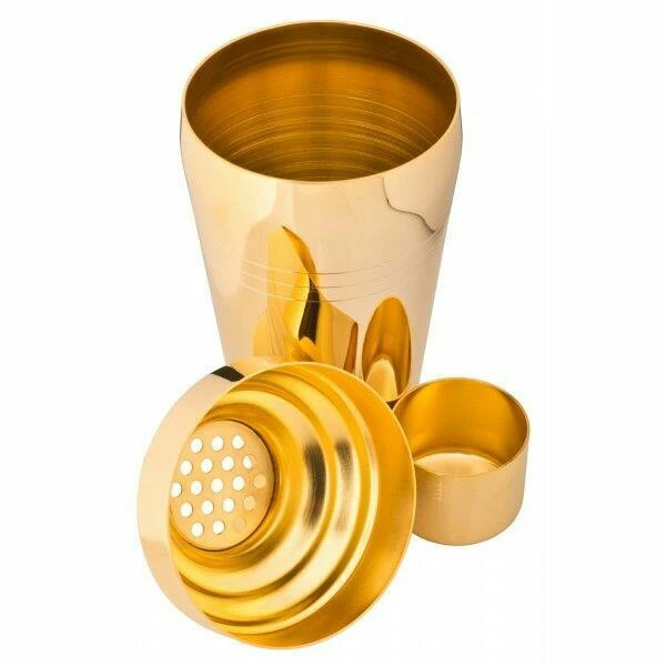 Tredelt Cocktailshaker Yukiwa Baron - Gull - 510 ml UB4058 by Urban Bar color Svart