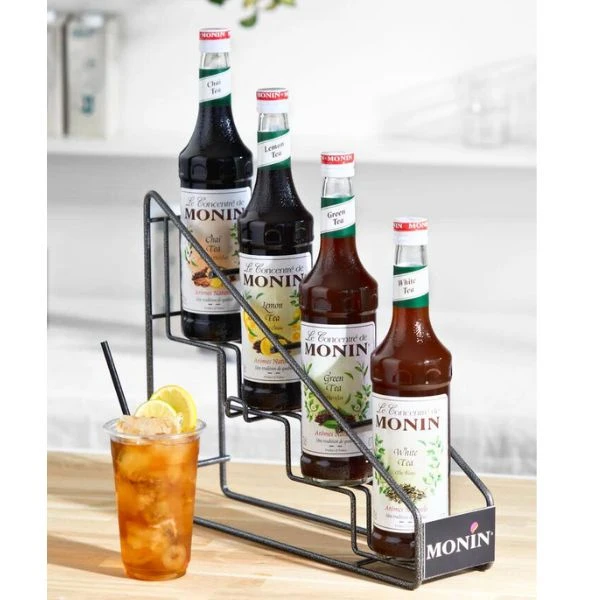 Monin Display Rack - stativ til sirup 4 fl. 100024 by MONIN color Gråmetall
