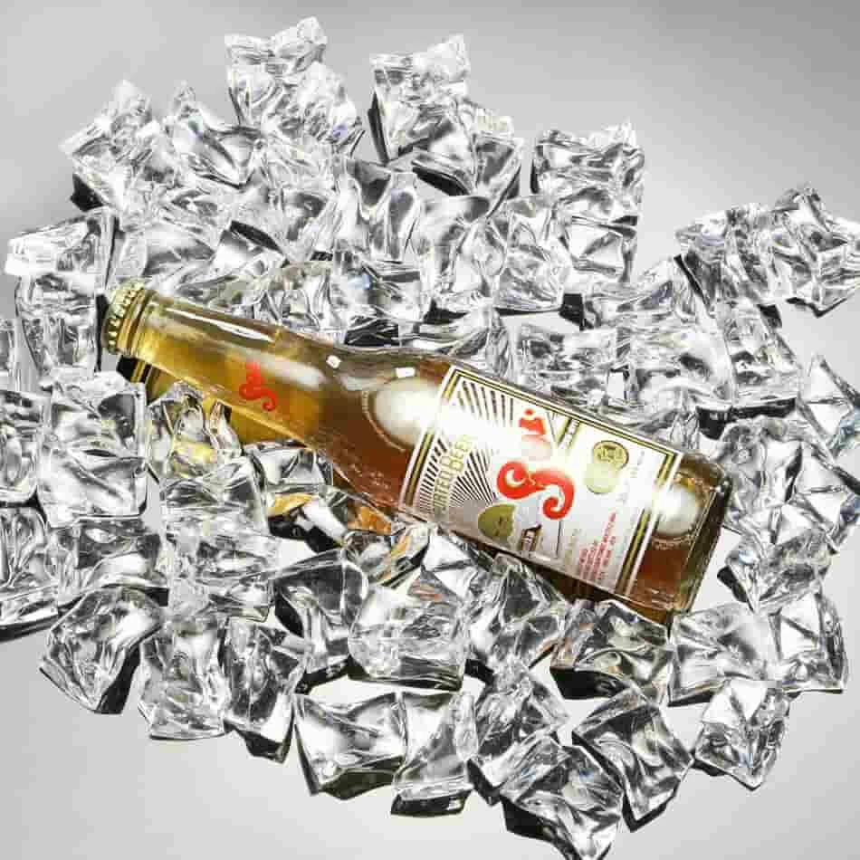 Kunstig akryl-is ca. 60 stk. 21105 by Drink color Helder