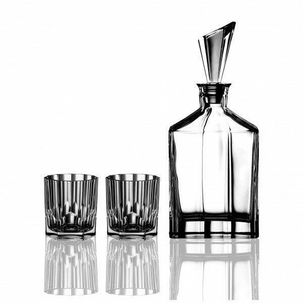 Nachtmann Aspen whiskysett 5042 by Nachtmann color Svart