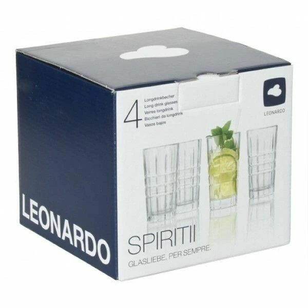 Leonardo Spiritii LD. 260ml - 4stk. 6402  color Svart