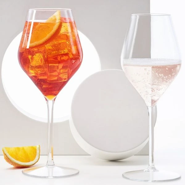Design Hvitvinglass 38 cl - Tritan Plast BU5035N-21 by Rbdrinks color Svart