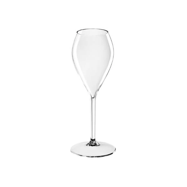 Design Champagneglass 24 cl - Tritan-plast BU5002N-21 by Rbdrinks color Svart