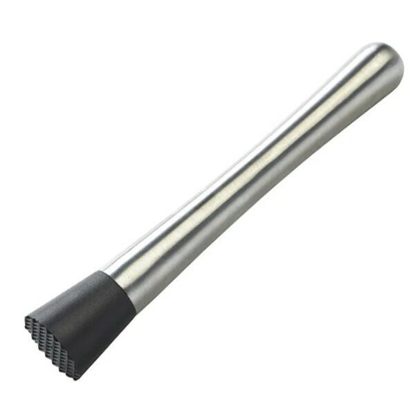 Rustfritt stål og plast muddler 21,5 cm BTBL3655 by Beaumont color Svart