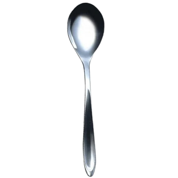 HAAHR & CO Spiseskje P1 19,5 cm 2026038 by HAAHR & CO color Silver