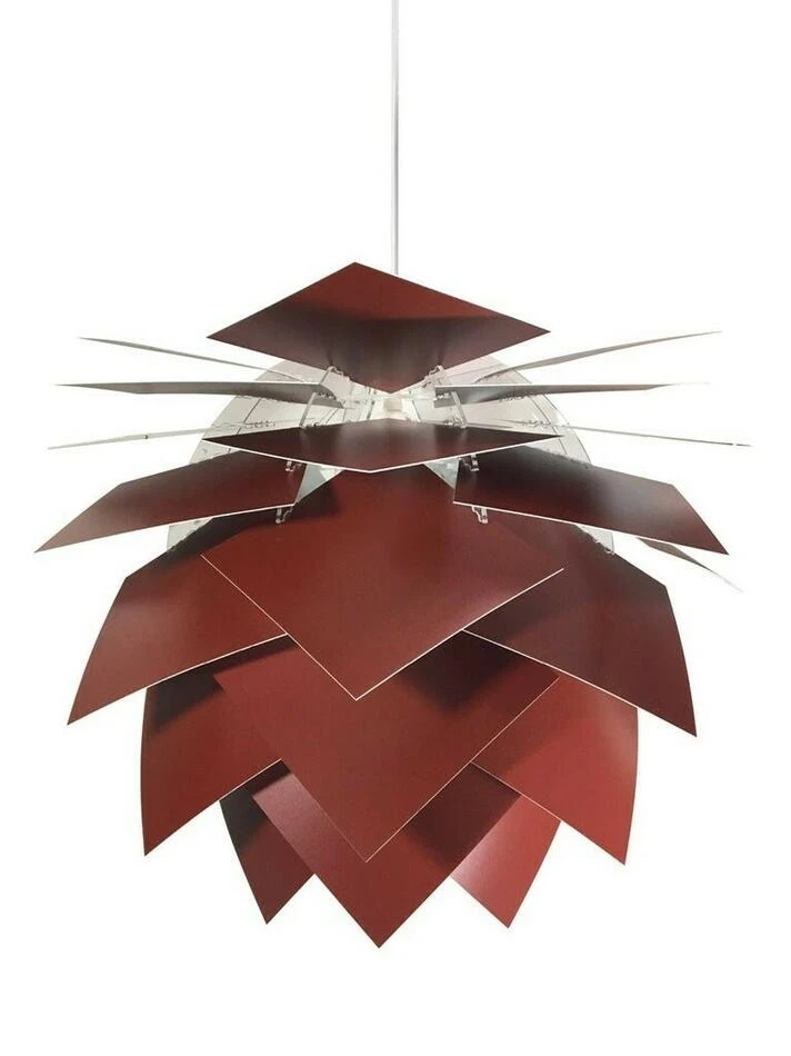 PineApple Medium Pendel Dia 45 cm - mørk rød DL6243  color Svart