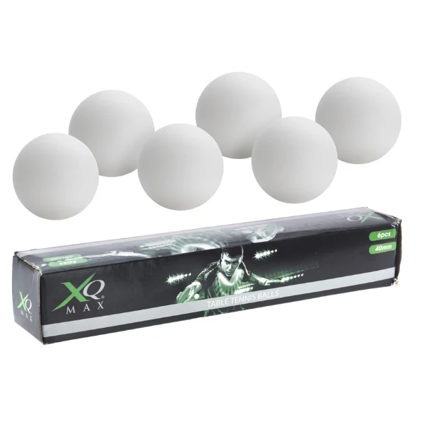 Koop Bordtennisballer 40 mm, 6 stk. 8002474 by Koop color Monivärinen