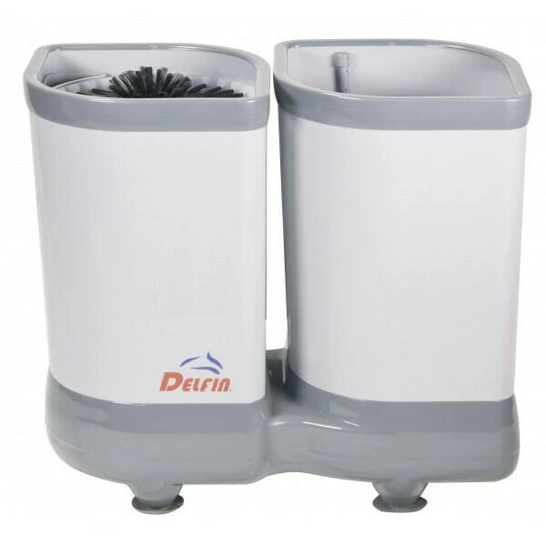 Delfin glassvasker - TS 2100 090  color Grijs