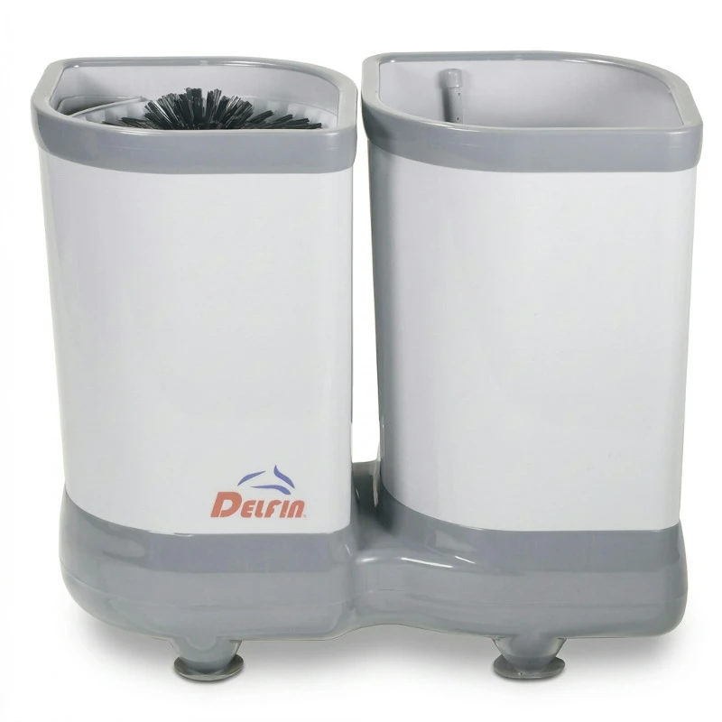 Delfin glassvasker - TS 2100 090  color Grijs