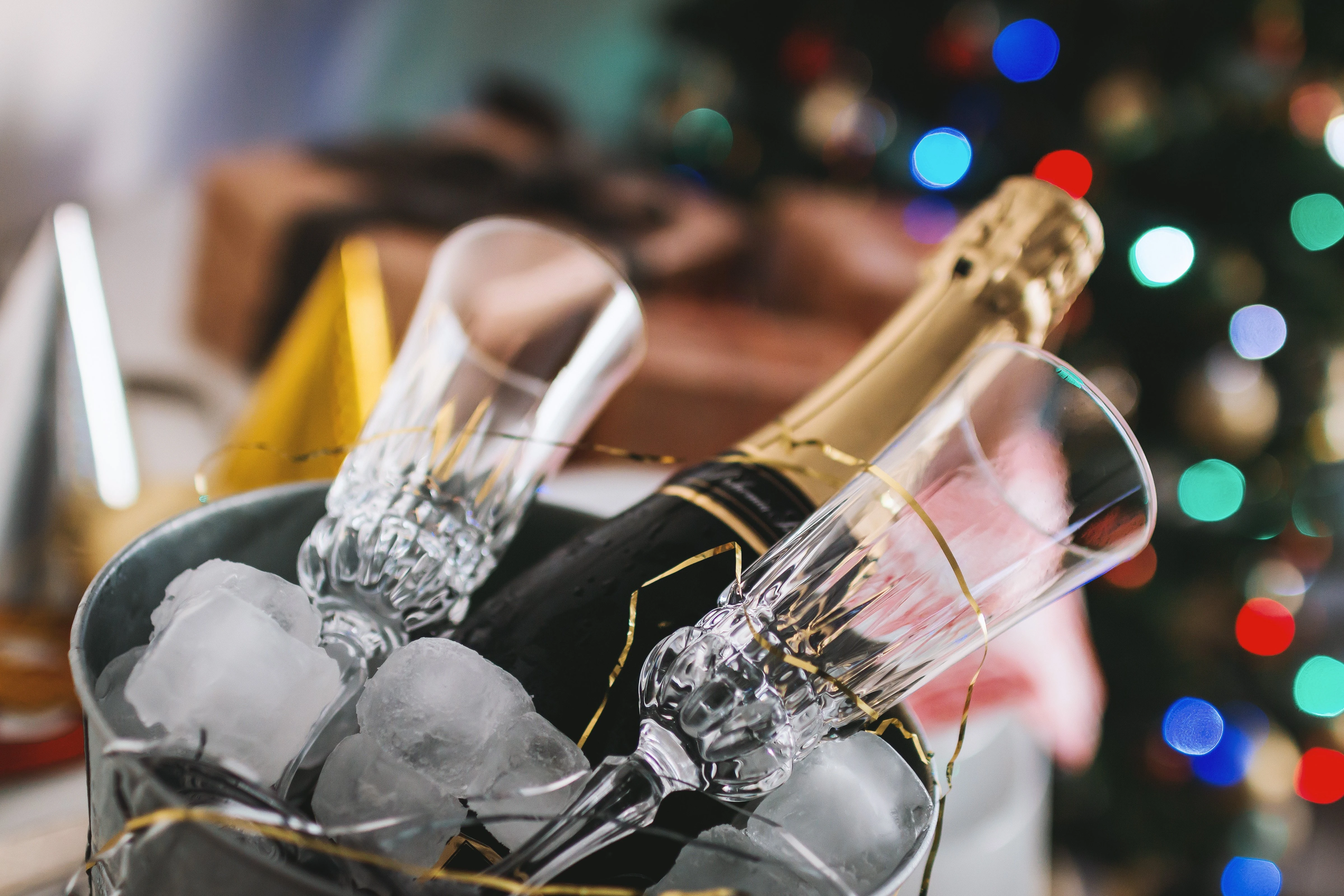 Stilige omgivelser krever stilige champagneglass