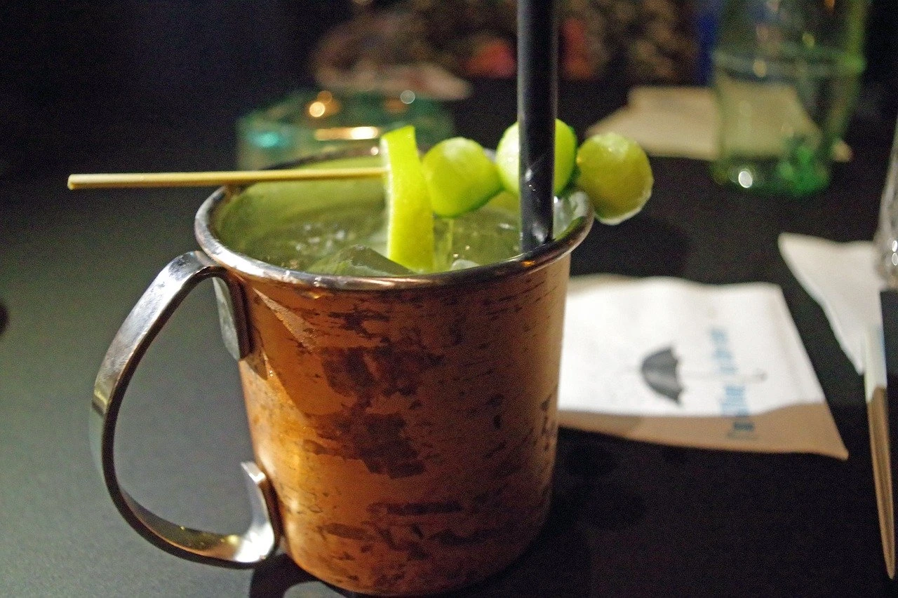 Drinkoppskrift på Gin-Gin Mule